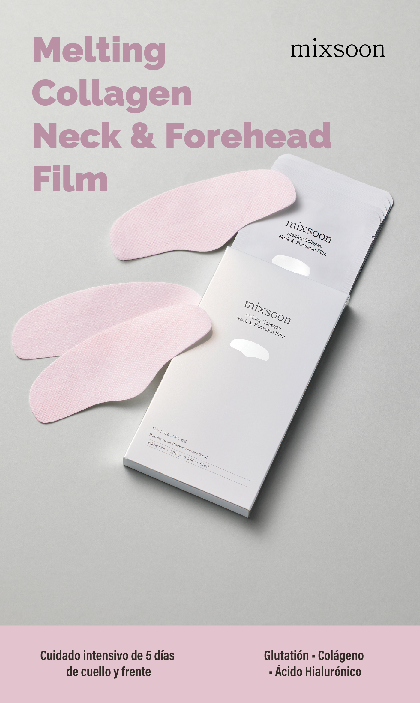 mixsoon Melting Collagen Neck & Forehead Film