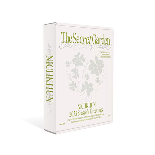 [Pre-Order] NICHKHUN - THE SECRET GARDEN 2025 SEASON'S GREETINGS