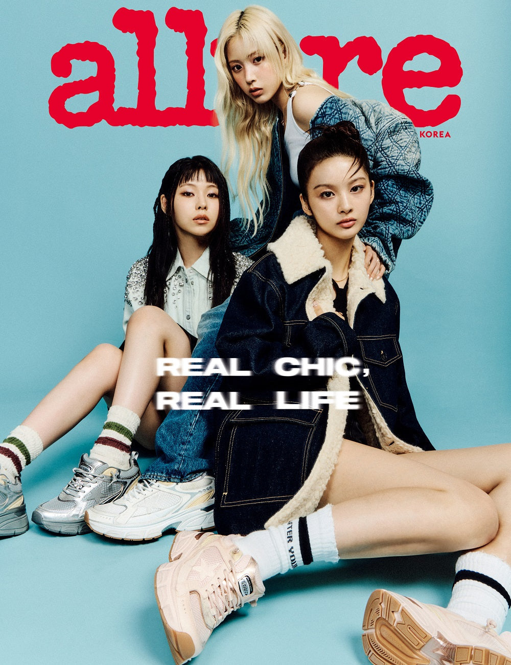 [Pre-Order] NMIXX SULLYOON & JIWOO & KYUJIN - ALLURE MAGAZINE 2024 OCTOBER ISSUE