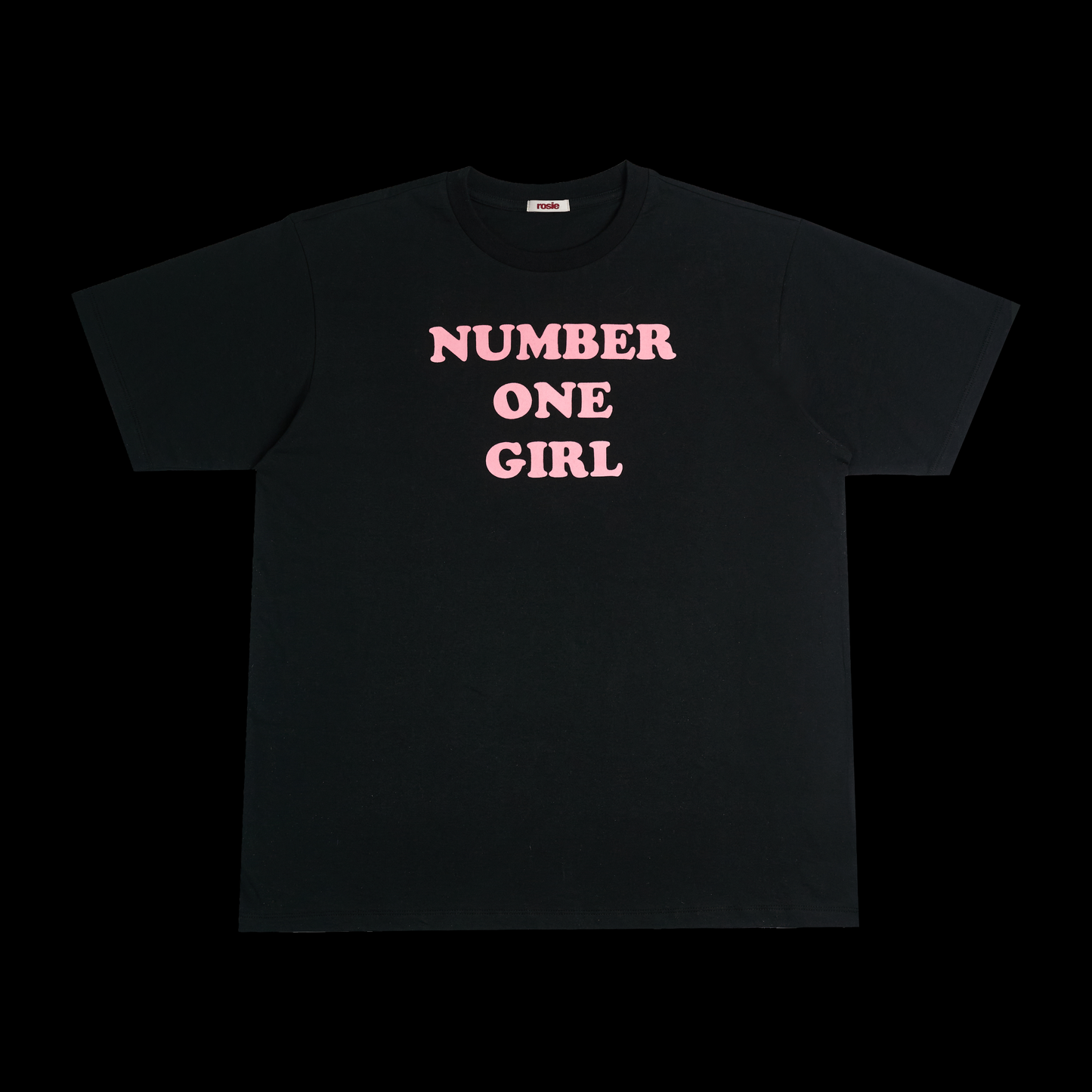 [Pre-Order] ROSE - ROSIE APT OFFICIAL MD NUMBER ONE GIRL BLACK T-SHIRT