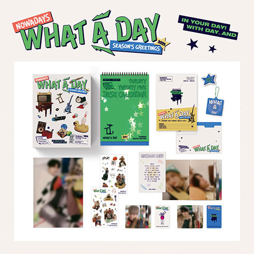 [Pre-Order] NOWADAYS - WHAT A DAY 2025 SEASON'S GREETINGS