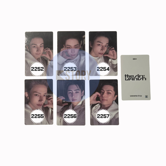 [Photocard 2252-2257] ENHYPEN - THE SIN VANISH Weverse Lucky Draw