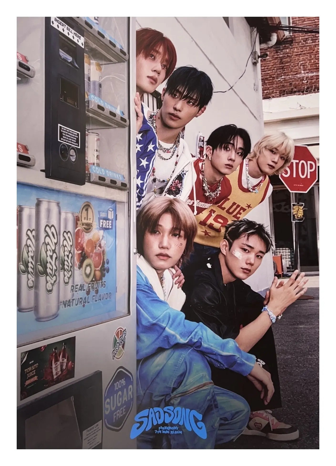 [POSTER 373-375] P1HARMONY - SAD SONG 7TH MINI ALBUM