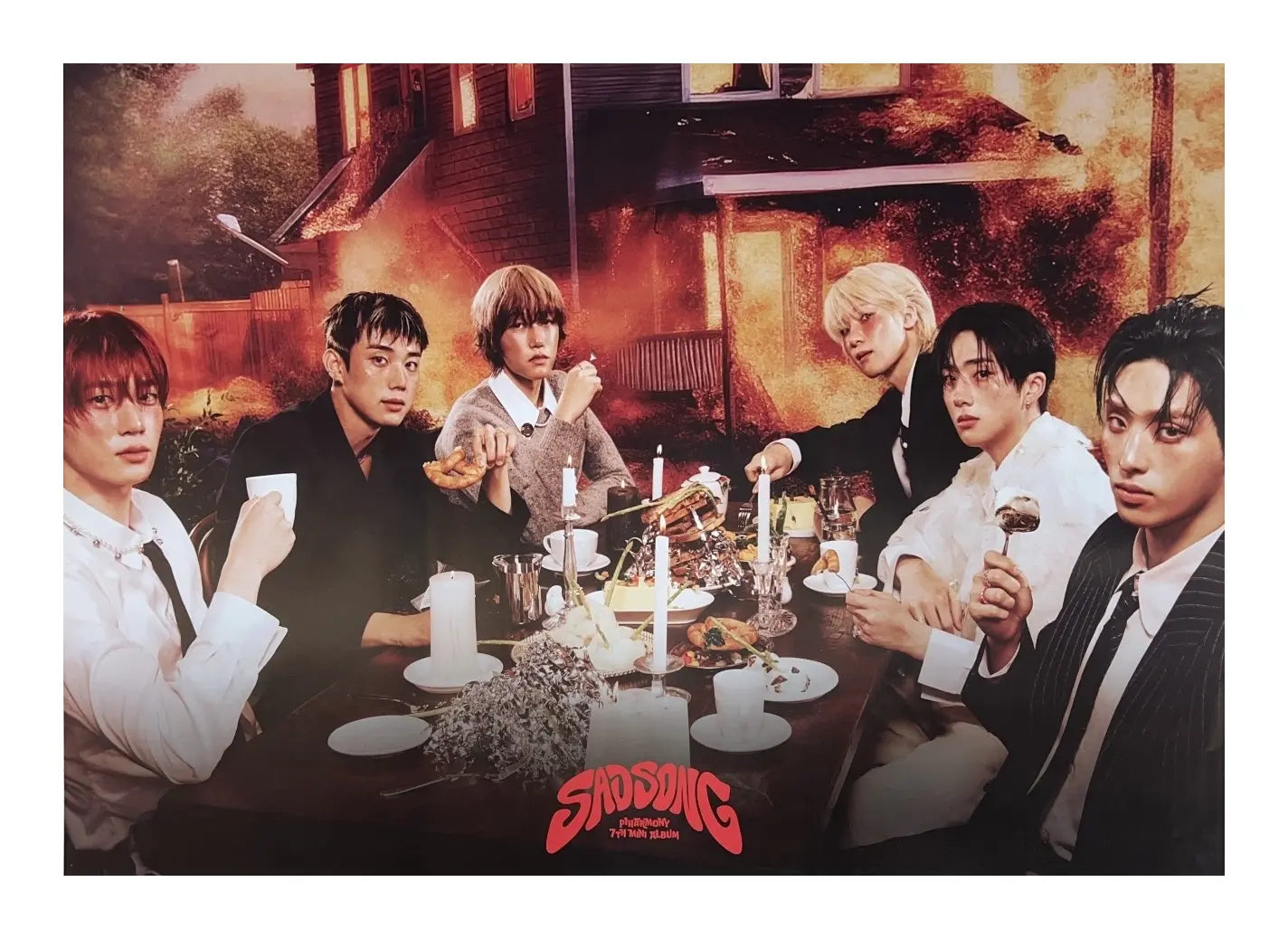 [POSTER 373-375] P1HARMONY - SAD SONG 7TH MINI ALBUM