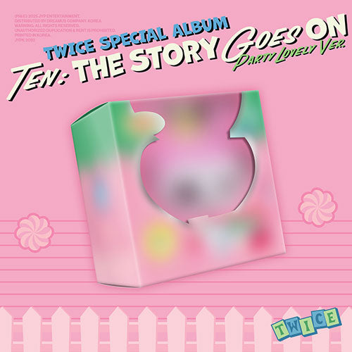 [Pre-Order] TWICE - TEN : THE STORY GOES ON SPECIAL ALBUM PARTY LOVELY VER