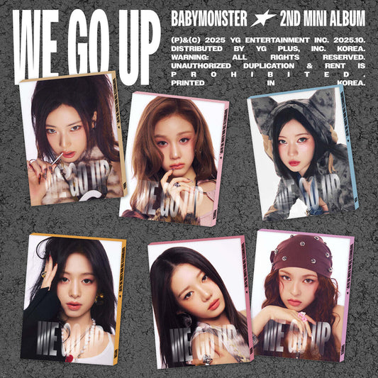[Pre-Order] BABYMONSTER - 2nd MINI ALBUM [WE GO UP] PATTERN Ver.