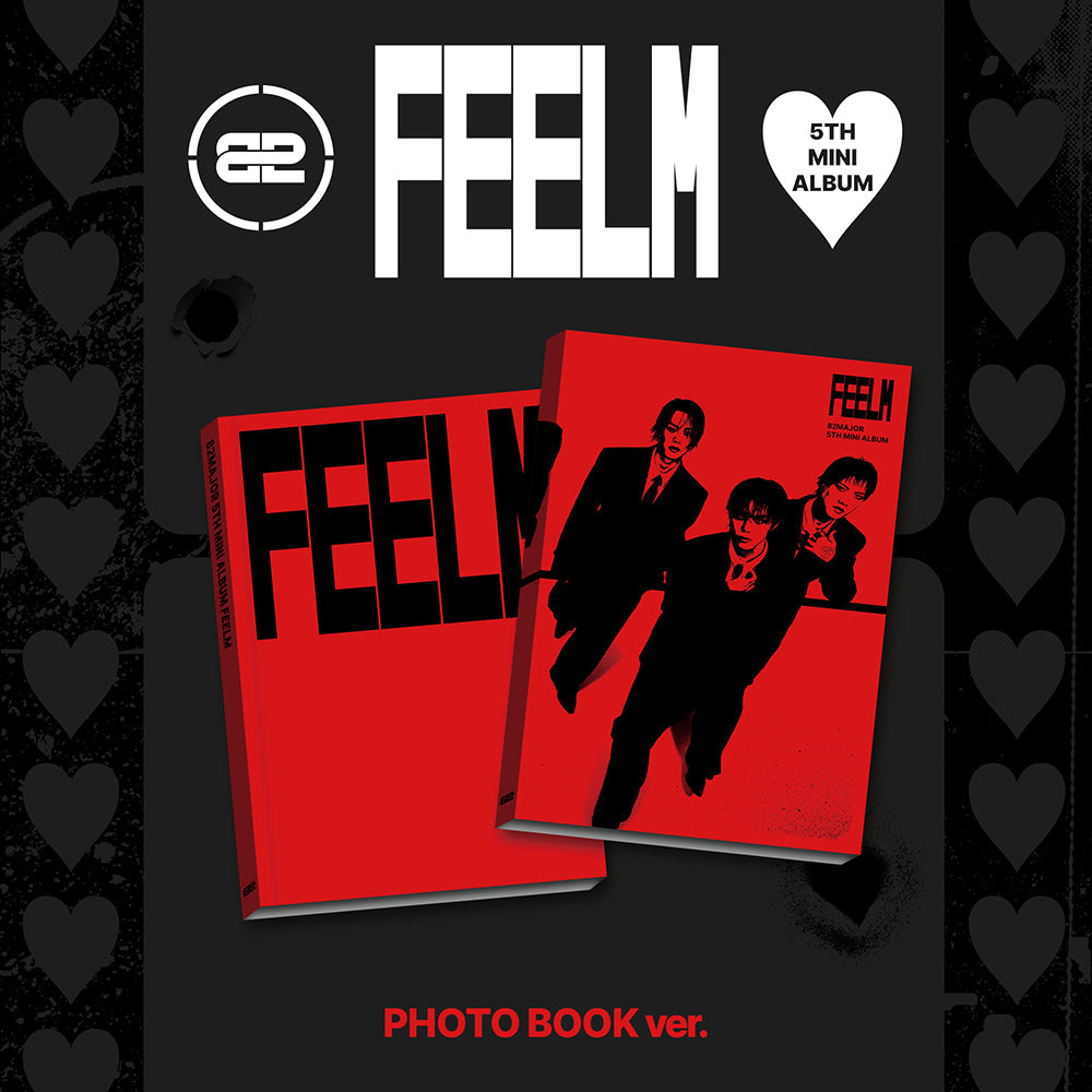 [Pre-Order] 82MAJOR - FEELM 5TH MINI ALBUM PHOTOBOOK VER