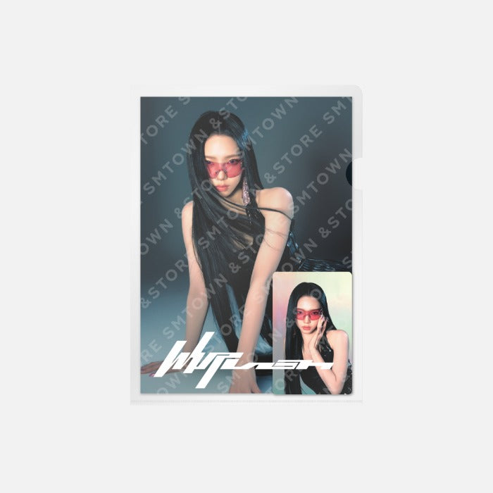 [Pre-Order] AESPA - WHIPLASH POP UP OFFICIAL MD POSTCARD + HOLOGRAM PHOTO CARD SET