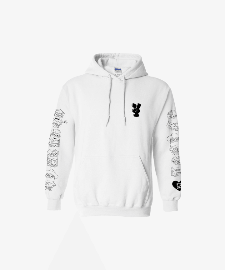 [Pre-Order] BTS - BTS X DM4 OFFICIAL MD PEACE HOODIE