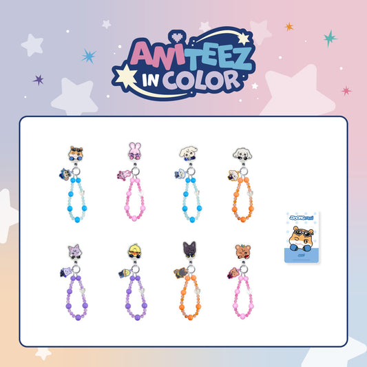 [Pre-Order] ATEEZ - ANITEEZ IN COLOR POP UP OFFICIAL MD PHONE TAG BEADS STRAP