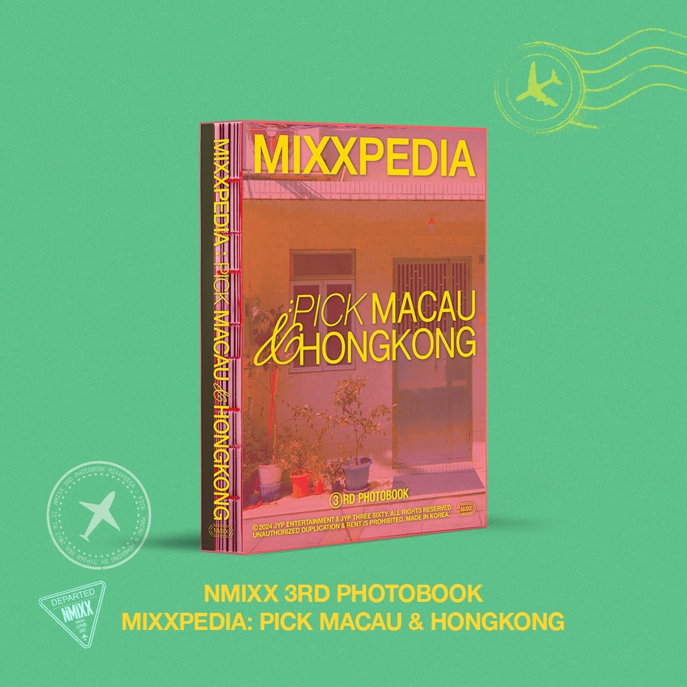 [Pre-Order] NMIXX - NMIXXPEDIA : PICK MACAU&HONGKONG PHOTOBOOK