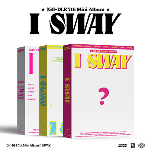 (G)I-DLE - I SWAY 7TH MINI ALBUM PHOTOBOOK