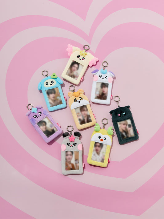 [Pre-Order] ATEEZ - MIGHTEEZ PHOTO HOLDER PLUSH KEYRING