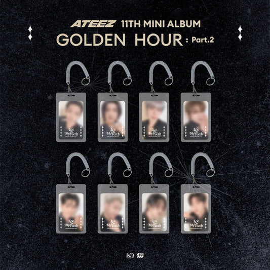 [Pre-Order] ATEEZ - GOLDEN HOUR : PART.2 POP UP OFFICIAL MD PHOTO CARD HOLDER SET