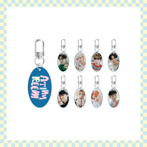 [Pre-Order] ATEEZ - ATINY ROOM OFFICIAL MD PHOTO KEYRING