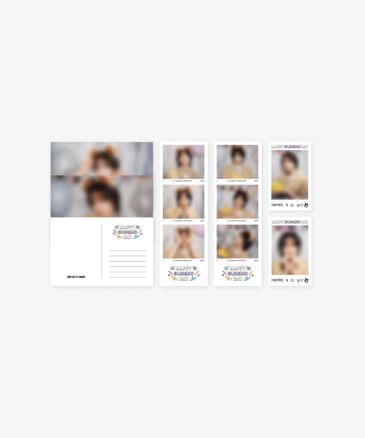 BOYNEXTDOOR - HAPPY SUNGHO DAY OFFICIAL MD PHOTO SET