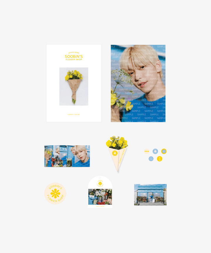 [Pre-Order] TXT - SOOBIN'S FLOWER SHOP OFFICIAL MD PHOTO PACKAGE