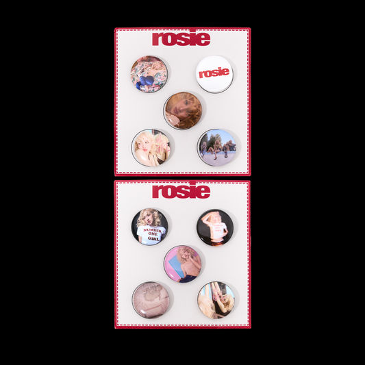 [Pre-Order] ROSE - ROSIE APT OFFICIAL MD PIN BUTTON SET