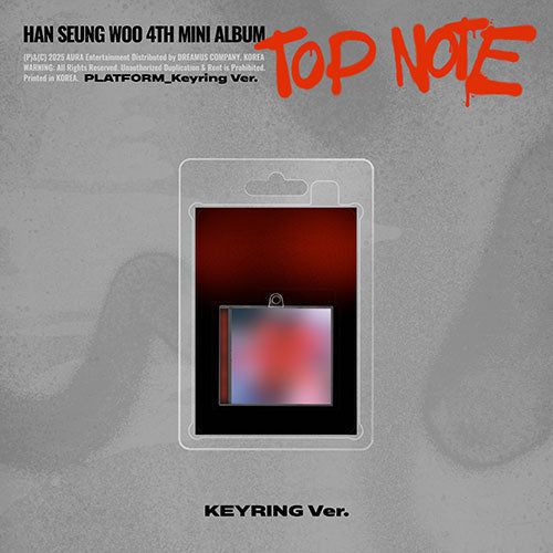 HAN SEUNG WOO - TOP NOTE 4TH MINI ALBUM PALTFORM KEYRING VER