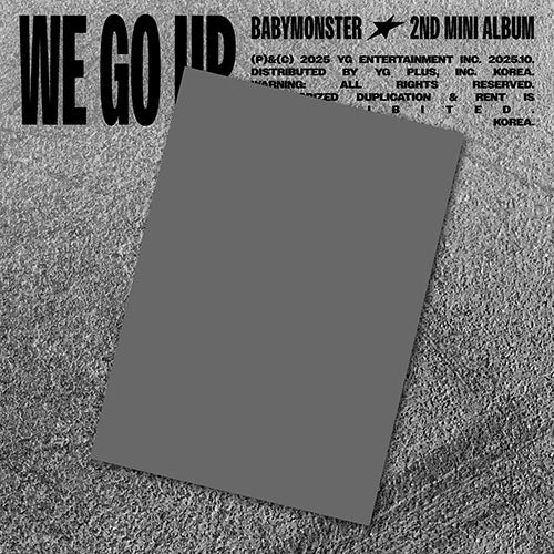 [Pre-Order] BABYMONSTER - WE GO UP 2ND MINI ALBUM POSTCARD VER