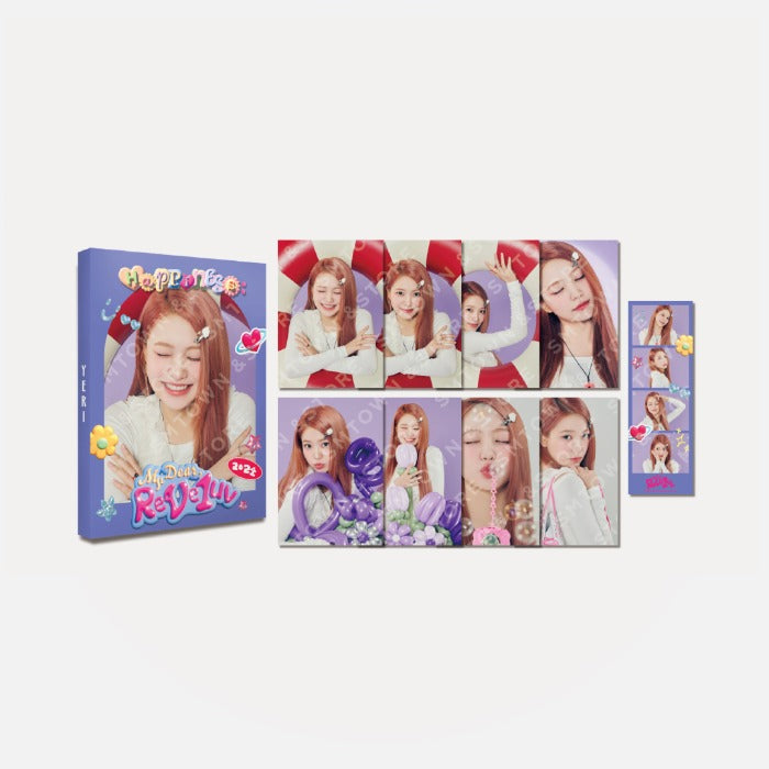 [Pre-Order] RED VELVET - HAPPINESS : MY DEAR, REVE1UV OFFICIAL MD POSTCARD BOOK SET