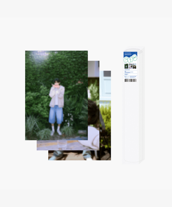 [Pre-Order] BYEON WOO SEOK - SUMMER LETTER IN ASIA 2024 FANMEETING TOUR OFFICIAL MD POSTER SET