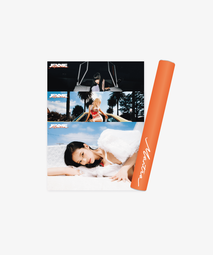 [Pre-Order] BLACKPINK JENNIE - MANTRA OFFICIAL MD POSTER SET HORIZONTAL