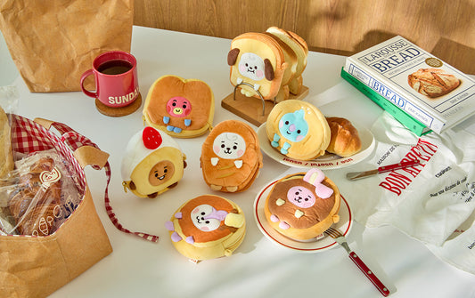 BT21 - BABY BAKERY SHOP MD PLUSH POUCH