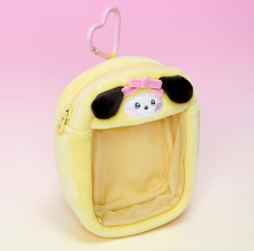 BT21 - RIBBONED U MININI CLEAR BAG CHARM POUCH