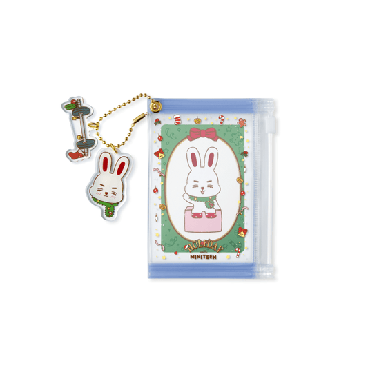 [2nd Pre-Order] SEVENTEEN - HOLIDAY WITH MINITEEN OFFICIAL MD PVC POUCH PHOTO HOLDER