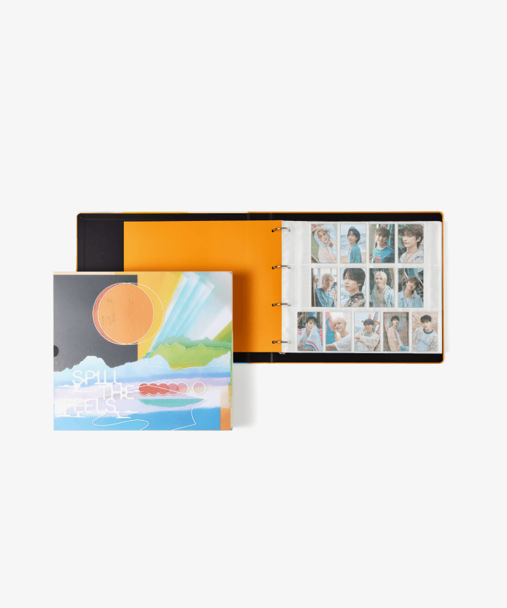 SEVENTEEN - SPILL THE FEELS 12TH MINI ALBUM OFFICIAL MD PHOTO CARD BINDER FEEL YOU VER