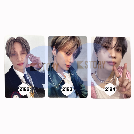 [Photocard 2182-2184] TAEMIN Ephemeral Gaze World Tour