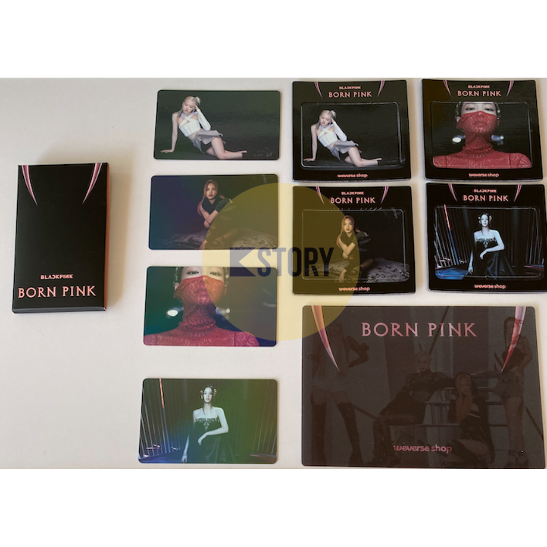 BLACKPINK - BORN PINK WEVERSE POB [1 Lenticular + 4 Magnets + 4 PC]