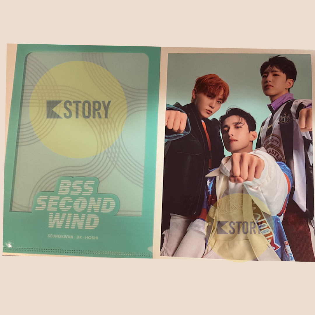 [Weverse POB 207] SEVENTEEN 부석순 - BSS [1 Mini Poster + 1 Mini Poster L-holder]