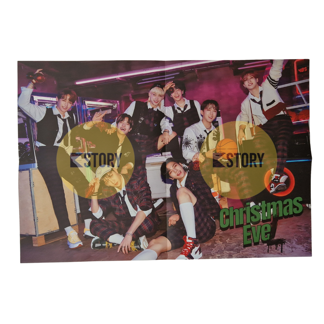 [Photocard 134-141] Stray Kids Christmas Evel Photocard y Mini Poster