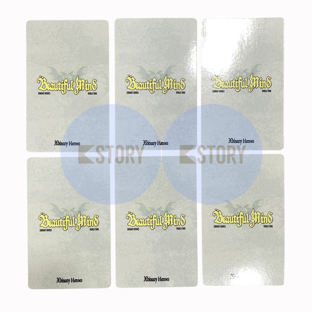 [Photocard 2185-2190]  XDINARY HEROES BEAUTIFUL MIND WORLD TOUR IN SEOUL OFFICIAL MD