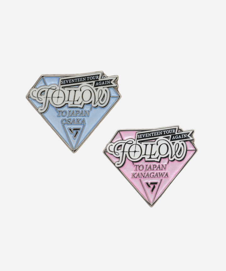 SEVENTEEN - TOUR FOLLOW' AGAIN TO JAPAN OFFICIAL MD PINS