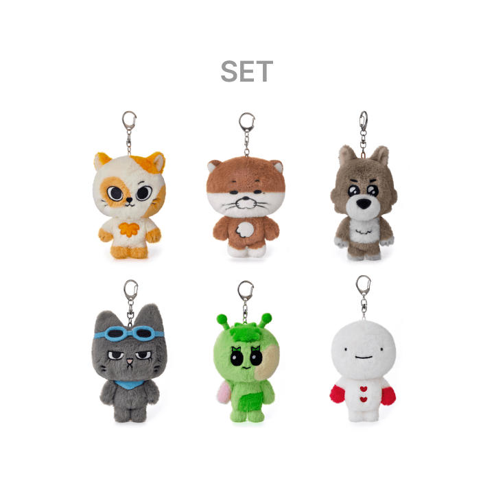 [3rd Pre-Order] BOYNEXTDOOR - BBNEXTDO IS COMING TO TOWN OFFICIAL MD PLUSH KEYRING SET