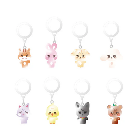 [Pre-Order] ATEEZ - ANITEEZ IN COLOR POP UP OFFICIAL MD CLEAR MASCOT CHARM (RANDOM)