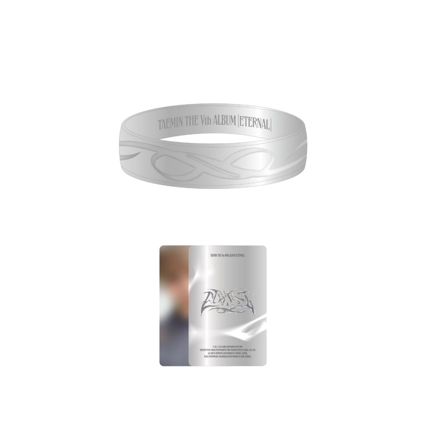 [Pre-Order] TAEMIN - ETERNAL THE 5TH MINI ALBUM EXHIBITION OFFICIAL MD RING