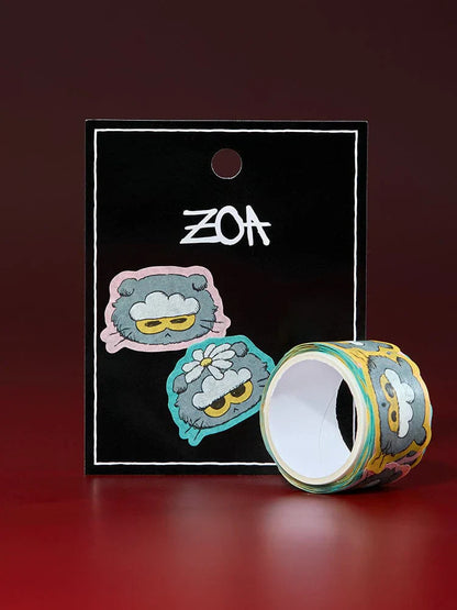 [Pre-Order] G-DRAGON - ZO&FRIENDS ZOAFUL WINTER POP UP OFFICIAL MD ROLL STICKER