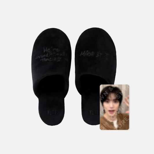 [Pre-Order] NCT JAEHYUN - MUTE FAN-CON OFFICIAL MD ROOM SHOES SET