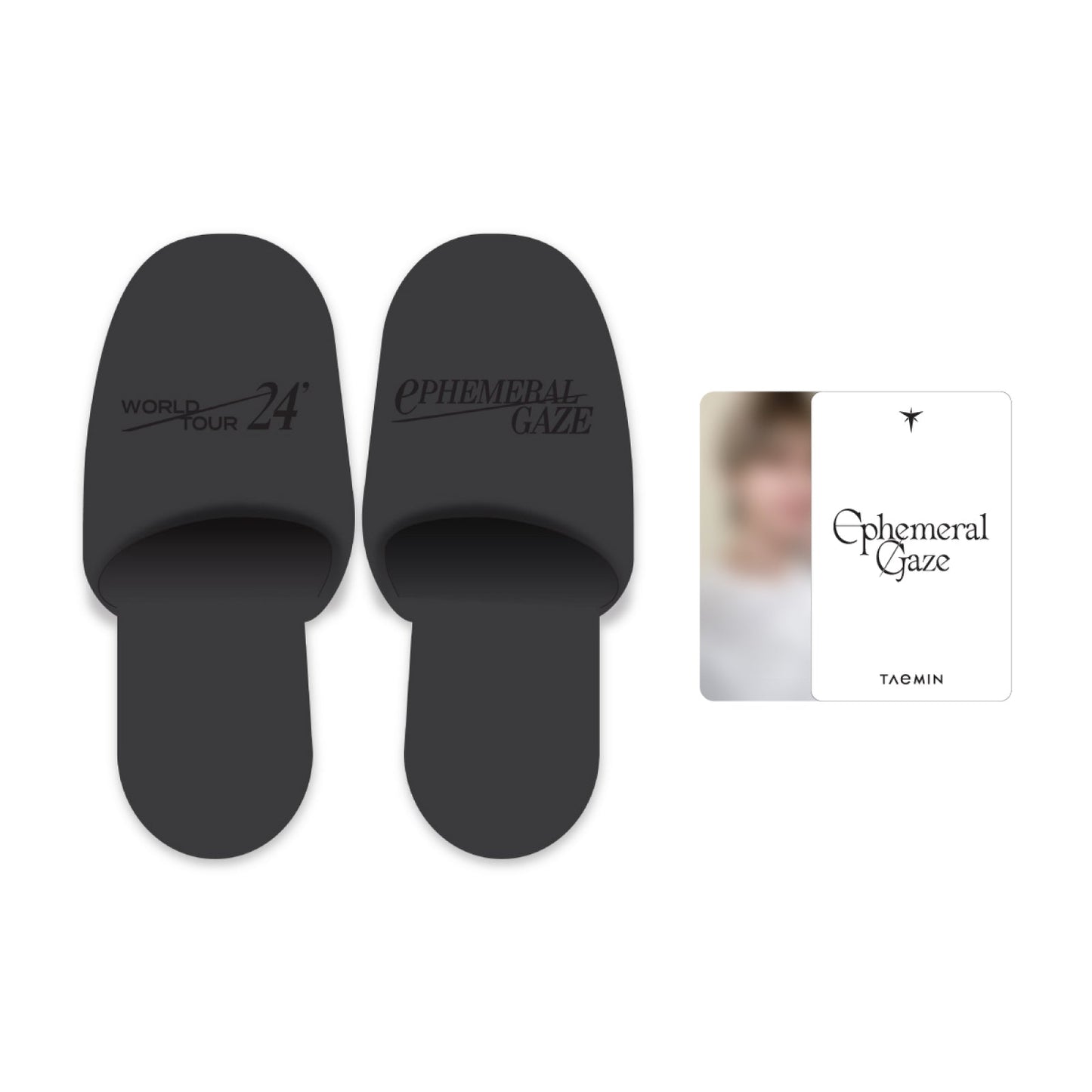 [Pre-Order] SHINEE TAEMIN - EPHEMERAL GAZE 2024 WORLD TOUR OFFICIAL MD ROOM SLIPPER