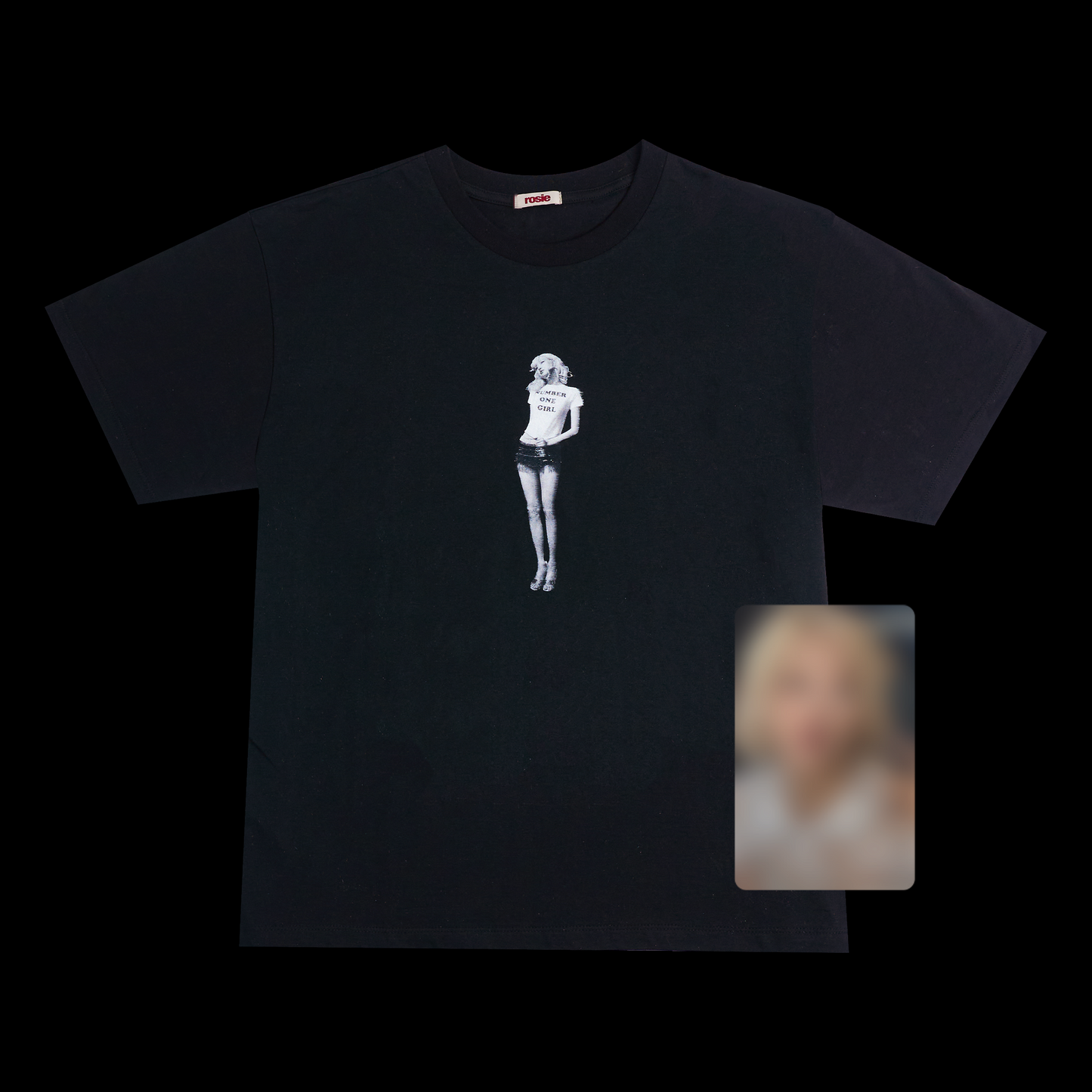 [Pre-Order] ROSE - ROSIE APT OFFICIAL MD ROSIE BLACK T-SHIRT