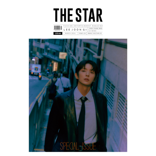 LEE JOON GI THE STAR MAGAZINE 2024 MARCH ISSUE