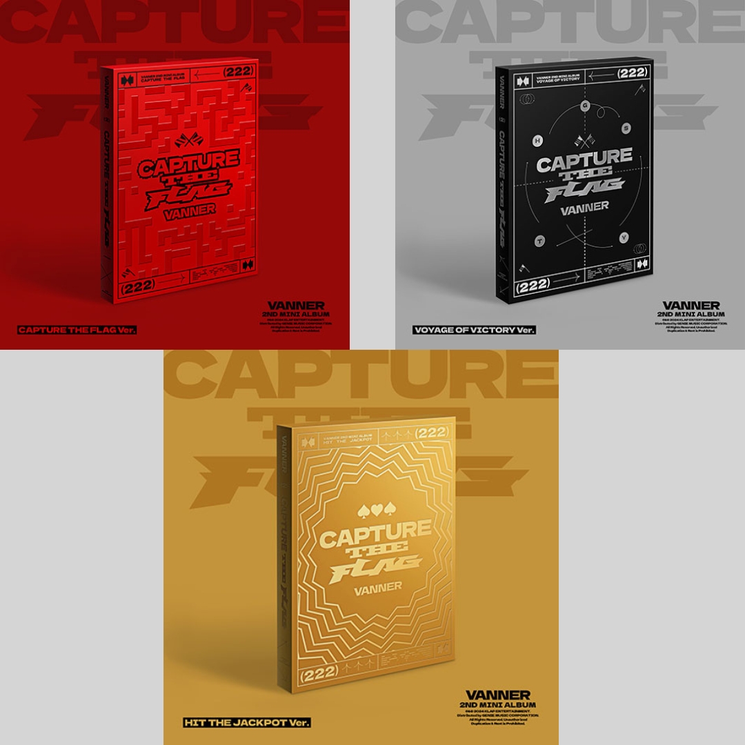 VANNER - CAPTURE THE FLAG 2ND MINI ALBUM STANDARD VER.