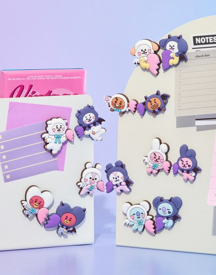 BT21 - ANGEL & VILLAIN SILICONE MAGNET SET