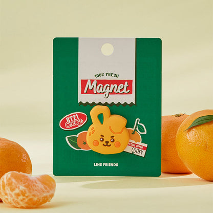 BT21 - ORANGE PARTY OFFICIAL MD BABY SILICON MAGNET