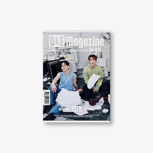 [Pre-Order] SUPER JUNIOR D&E - D&E MAGAZINE VOL.1216 2026 SEASON'S GREETINGS