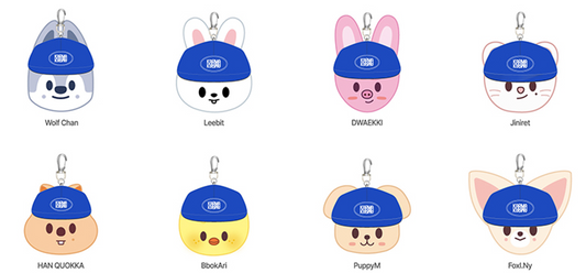 [Pre-Order] STRAY KIDS - KARMA POP UP STORE OFFICIAL MD SKZOO CEREMONY BALLCAP PLUSH